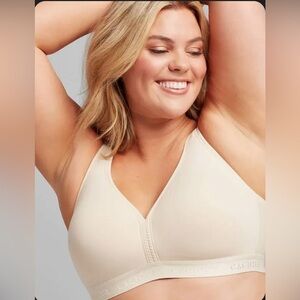 NWT Cacique Lightly Lined No Wire Bra Size 46DD.